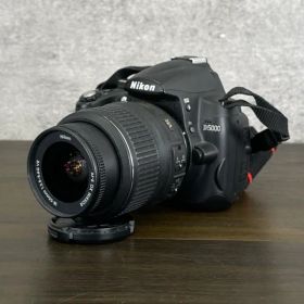 デジタル一眼レフカメラ 【中古】動作保証 Nikon ニコン D5000 AF-S DX NIKKOR 18-55mm 1:3.5-5.6G VR 撮影 レンズ付き / 515637