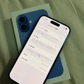 Apple iPhone 16 256gb ブルー 本体