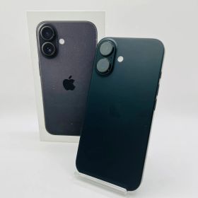 au iPhone16 128GB MYDQ3J/A ブラック SIMロック解除済み 動作確認済み