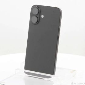 ソフマップ 〔中古品〕 iPhone16 128GB ブラック MYDQ3J／A SIMフリー【305】
