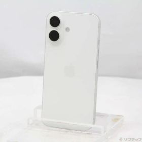 ソフマップ 〔中古品〕 iPhone16 128GB ホワイト MYDR3J／A SIMフリー【349】