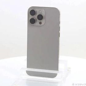 ソフマップ 〔中古品〕 iPhone16 Pro Max 256GB ナチュラルチタニウム 3N531J／A SIMフリー【198】