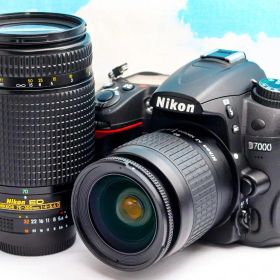 ニコン Nikon D7000⭐️望遠レンズ付⭐️スマホ転送⭐️一眼レフカメラ