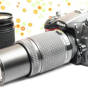 ニコン Nikon D7000☆スマホに転送可♪☆ダブルレンズ☆本格一眼レフ