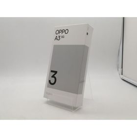 【未使用】Oppo ymobile 【SIMフリー】 OPPO A3 5G 4GB 128GB ブラック【札幌南2条】保証期間３ヶ月