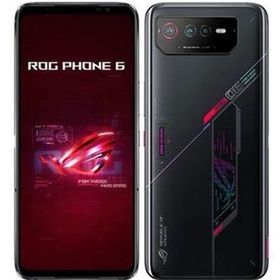 スマートフォン ROG Phone 6 12GB/256GB (SIMフリー/ファントムブラック) [ROG6-BK12R256] 携帯電話