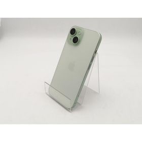 【中古】Apple 国内版 【SIMフリー】 iPhone 15 128GB グリーン MTMM3J/A【ECセンター】保証期間１ヶ月【ランクA】
