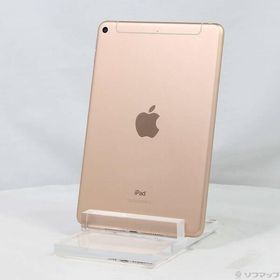 〔中古〕Apple(アップル) iPad mini 第5世代 64GB ゴールド MUX72J／A auロック解除SIMフリー〔262-ud〕