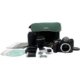 ◆◆Nikon ニコン デジタル一眼レフカメラ ダブルズームキット18-55mm/55-200mm D3200