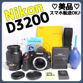 美品✨初心者おすすめ✨高画質✨Nikon D3200✨デジタル一眼レフカメラ
