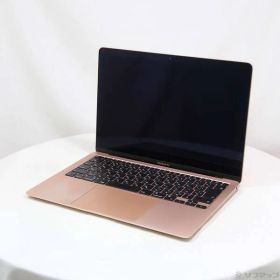 ソフマップ 〔中古品〕 MacBook Air 13.3-inch Late-2020 MGNE3J／A Apple M1 8コアCPU_8コアGPU 8GB SSD512GB ゴールド 〔14.7 Sonoma〕【349】