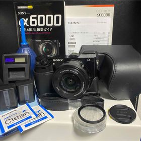 ソニー(SONY)のすぐ使える★付属品多数★Wi-Fi★高画質★SONY★α6000(ミラーレス一眼)