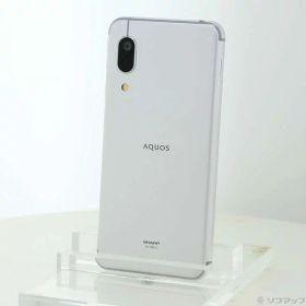 【中古】SHARP(シャープ) AQUOS sense3 lite 64GB シルバーホワイト SH-RM12 楽天 SIMフリー 【377-ud】