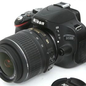 【中古】【お買い得品】ニコン D5100 18-55 VR レンズキット CA01-R3958-3Y1B Nikon Fマウント APS-C 標準ズーム 手ブレ補正 レンズ付き セット 中古