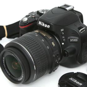 【中古】【お買い得品】ニコン D5100 18-55 VR レンズキット CA01-R3960-3Y2D Nikon Fマウント APS-C 標準ズーム 手ブレ補正 レンズ付き セット 中古