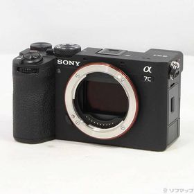 〔中古〕SONY(ソニー) α7C II ボディ ブラック ILCE-7CM2〔262-ud〕