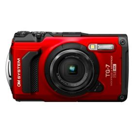 デジタルカメラ Tough TG-7 防水 充実のタフ性能 OM SYSTEM オーエムシステム 防水15m 防塵 耐衝撃 明るさF2.0 マクロ1cm レッド TG-7-RED ◆宅 【楽天ロジ発送】