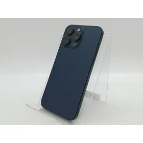 【中古】Apple 国内版 【SIMフリー】 iPhone 15 Pro Max 256GB ブルーチタニウム MU6T3J/A【DS秋葉】保証期間1ヶ月【ランクB】