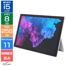 【エントリーでポイント10倍】 サーフェス 中古 Cランク 訳あり Win11 Pro i5 第8世代 Surface Pro6 Microsoft 8GB 128GB SSD 12.3インチ 顔認証 タッチパネル B5 タブレットPC ノートPC