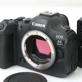 【中古】【並品】キヤノン EOS R6 Mark II ボディ （センサー清掃済） CA01-M5504-2K1 CANON キヤノン RFマウント ミラーレス フルサイズ EOS 手ブレ補正 4K対応