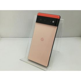 【中古】Google au 【SIMフリー】 Pixel 6 カインダコーラル 8GB 128GB GR1YH【大須】保証期間１ヶ月【ランクC】