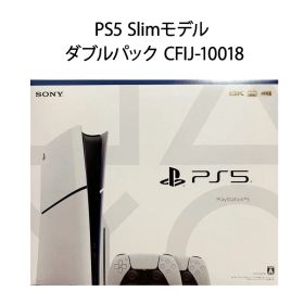 【新品】PS5 2023新型 プレイステーション5 本体 PlayStation 5 DualSense ワイヤレスコントローラー ダブルパック Slimモデル 1TB CFIJ-10018