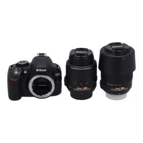 中古 デジタル一眼 ダブルズームキットNikon ニコンD3100 200mmダブルズームキット 2226772コンディションランク【B】（商品 No.75-0）