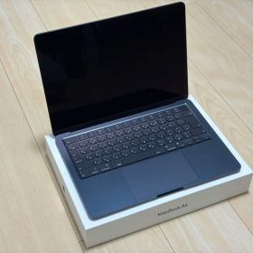 美品 M3 MacBook Air 16GB 256GB ミッドナイト 100%