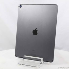 〔中古〕Apple(アップル) iPad Pro 12.9インチ 第3世代 64GB スペースグレイ MTHJ2J／A docomoロック解除SIMフリー〔269-ud〕