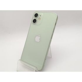 【中古】Apple 楽天モバイル 【SIMフリー】 iPhone 12 mini 256GB グリーン MGDW3J/A【大須2】保証期間１ヶ月【ランクC】