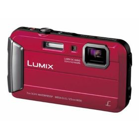 【中古】パナソニック デジタルカメラ ルミックス FT25 防水 レッド DMC-FT25-R(コンパクトデジタルカメラ)