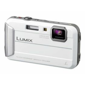 【中古】パナソニック デジタルカメラ ルミックス FT25 防水 ホワイト DMC-FT25-W(コンパクトデジタルカメラ)