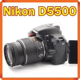 Nikon D5500 Wi-Fi搭載機種でスマホに転送可能！届いてすぐ使える♪