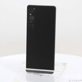 〔中古〕SONY(ソニー) Xperia 1 V 256GB ブラック SOG10 au SIMフリー〔297-ud〕