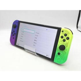 【中古】Nintendo Switch 本体 (有機ELモデル) HEG-S-KCAAA スプラトゥーン3エディション【中野】保証期間１ヶ月【ランクA】