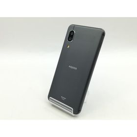 【中古】SHARP au 【SIMロック解除済み】 AQUOS sense3 ブラック 4GB 64GB SHV45【柏】保証期間１週間【ランクB】