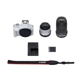 キヤノン デジタル一眼カメラ EOS R50 ダブルズームキット ホワイト