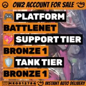 💎 OW2 – デュアルブロンズ |B1 タンク • B1 ダメージ!MKG012786