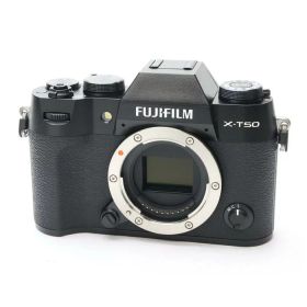 【中古】 《新同品》 FUJIFILM X-T50 ボディ ブラック【安心☆バッテリーは新品です！】 [ デジタルカメラ ]