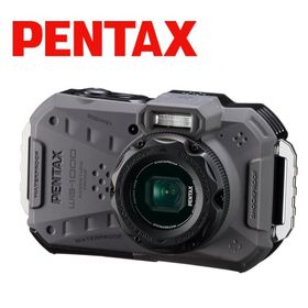 ペンタックス PENTAX WG-1000 グレー コンパクトデジタルカメラ コンデジ カメラ 中古