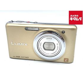 【中古】 【美品】 パナソニック LUMIX DMC-FX77 レオパードゴールド