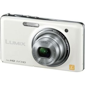 パナソニック デジタルカメラ LUMIX FX77 リリーホワイト DMC-FX77-W