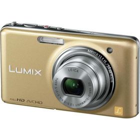 パナソニック デジタルカメラ LUMIX FX77 レオパードゴールド DMC-FX77-N