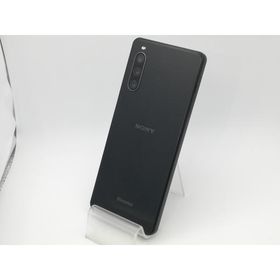 【中古】SONY docomo 【SIMフリー】 Xperia 10 IV ブラック 6GB 128GB SO-52C【新橋】保証期間１ヶ月【ランクC】