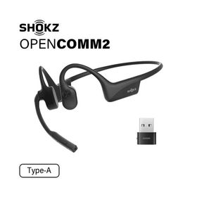 SHOKZ ビジネスモデル骨伝導ヘッドセット OpenComm2 UC Type-A SKZ-EP-000040