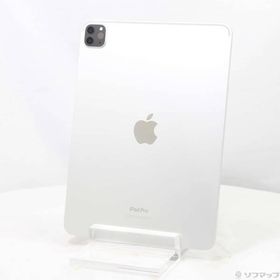 〔中古〕Apple(アップル) iPad Pro 11インチ 第4世代 128GB シルバー MNXE3J／A Wi-Fi〔349-ud〕