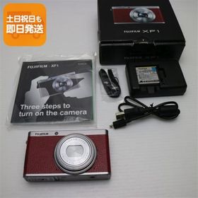 超美品 FUJIFILM XF1 レッド 即日発送 デジカメ FUJIFILM デジタルカメラ 本体 あすつく 土日祝発送OK