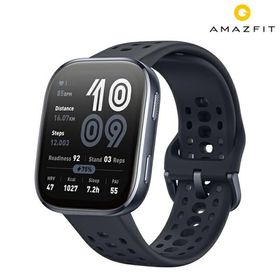 アマズフィット Bip6 スマートウォッチ ブランド メンズ レディース Bluetooth Amazfit SP170074-C01 デジタル ブラック 黒