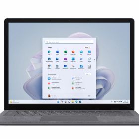 マイクロソフト Surface Laptop 5 R2I-00020 13.5インチ Core i5 1235U SSD容量512GB メモリ容量8GB Office Windows 11 顔認証 Webカメラ 日本語キーボード タッチパネル プラチナ