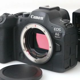 【中古】【並品】キヤノン EOS R6 Mark II ボディ （センサー清掃済み） CA01-M5535-2S2 CANON キヤノン RFマウント ミラーレス フルサイズ EOS 手ブレ補正 4K対応